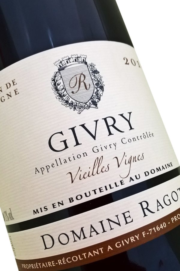Bourgogne Domaine RAGOT - Givry Vieilles Vignes